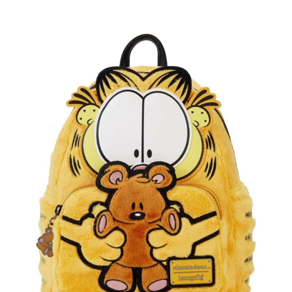 Loungefly Garfield Loves Pooky Plush Cosplay Mini Backpack Nickelodeon NEW
